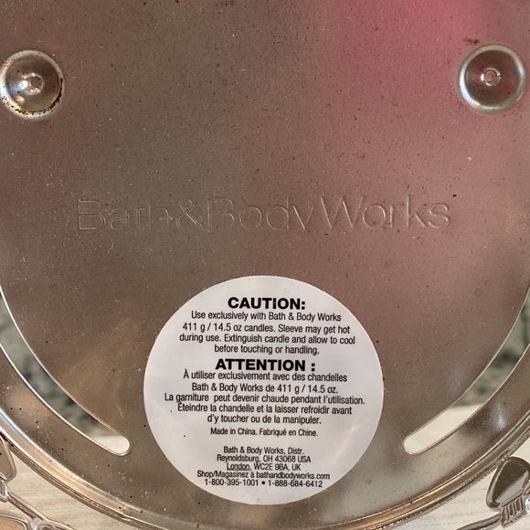 TWO, BATH & BODY WORKS 3-wick candle holder. - Picture 8 of 12